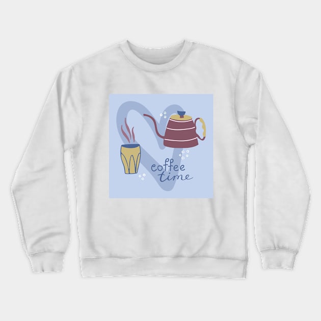 Coffee time Crewneck Sweatshirt by DanielK